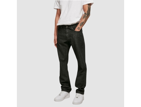 Pantalones Vaqueros para Hombre URBAN CLASSICS (34 - Negro)