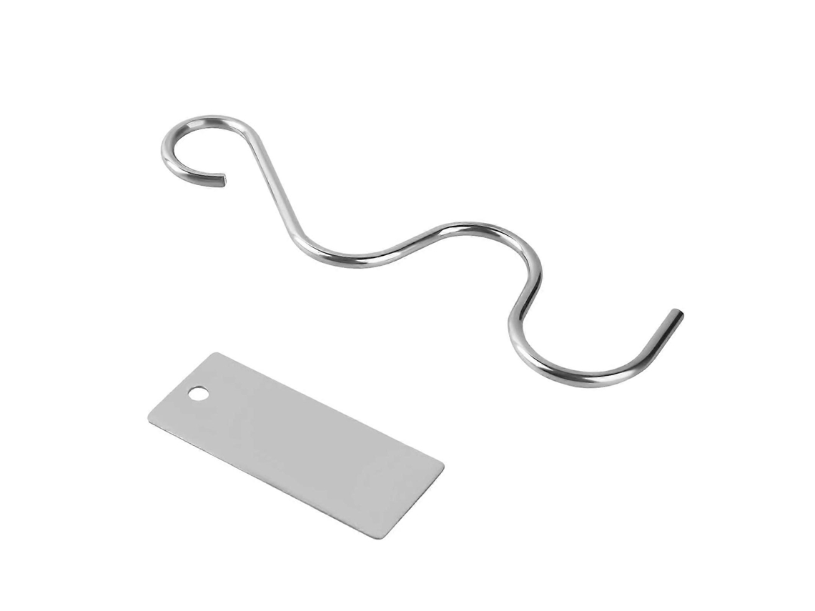 Varilla mezcladora de acero inoxidable para salsas con raspador de manivela, herramienta para mezclar y untar mantequilla de cacahuete y almendras. Nostalgia88