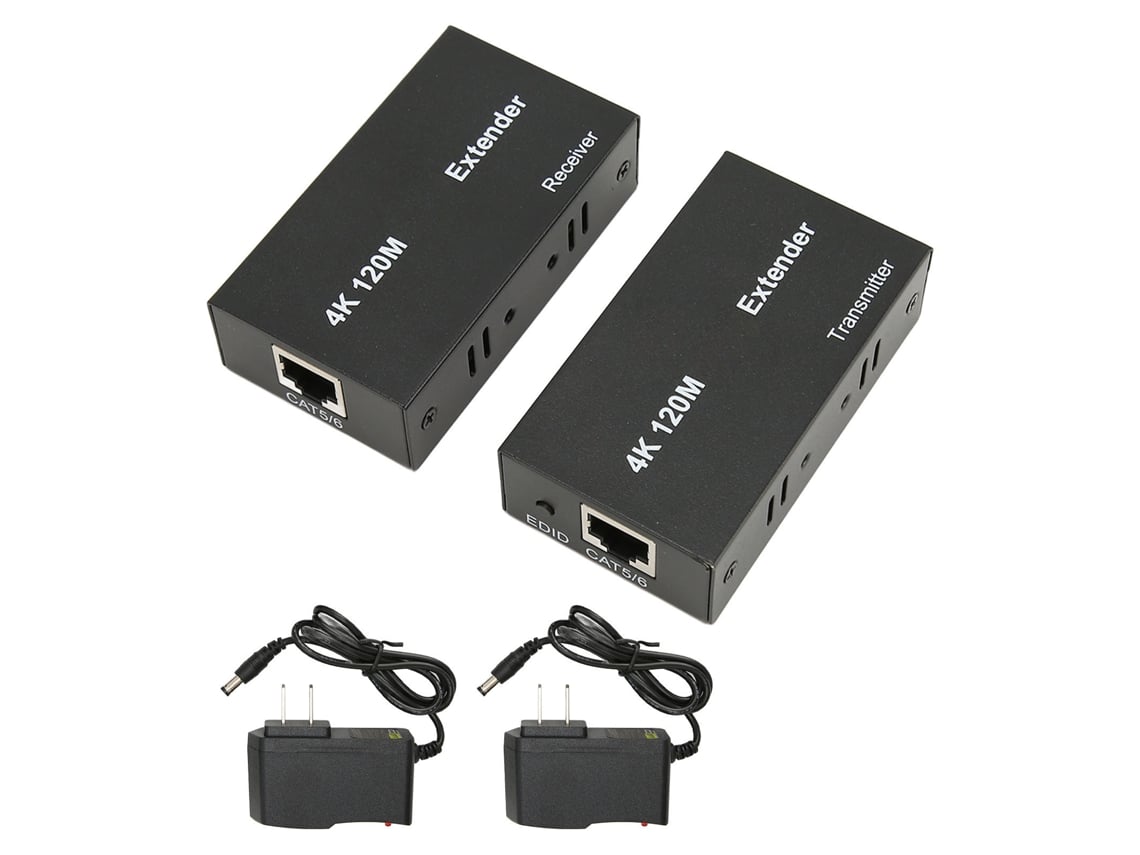 Extensor De Interfaz Multimedia Hd Plug And Play Con Función Edid 4k 120m Transmisor Receptor Usb