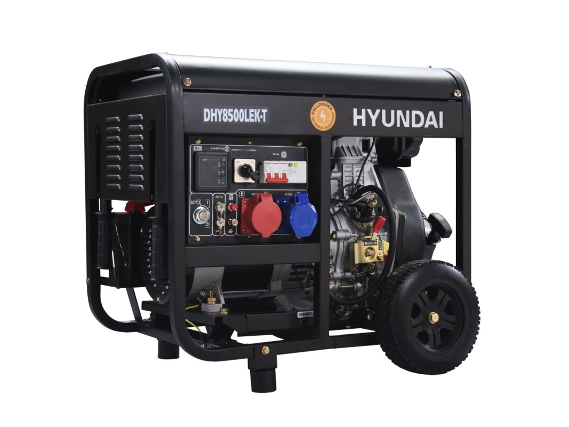 Hyundai Dhy8500Lek-T Generador Hyundai Diésel 3000Rpm Fullpower HYUNDAI