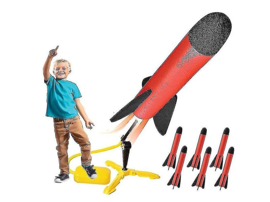 2026-lanzador De Cohetes De Espuma Para Niños Juguete Aire Exterior Regalo Niños Niñas 3+