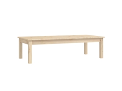 Mesa de centro 110x50x30 cm Madera maciza de pino MAISON EXCLUSIVE