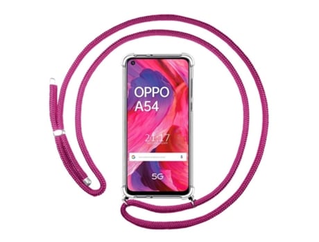 Carcasa Oppo A54 5G / A74 5G TUMUNDOSMARTPHONE Colgante Rosa