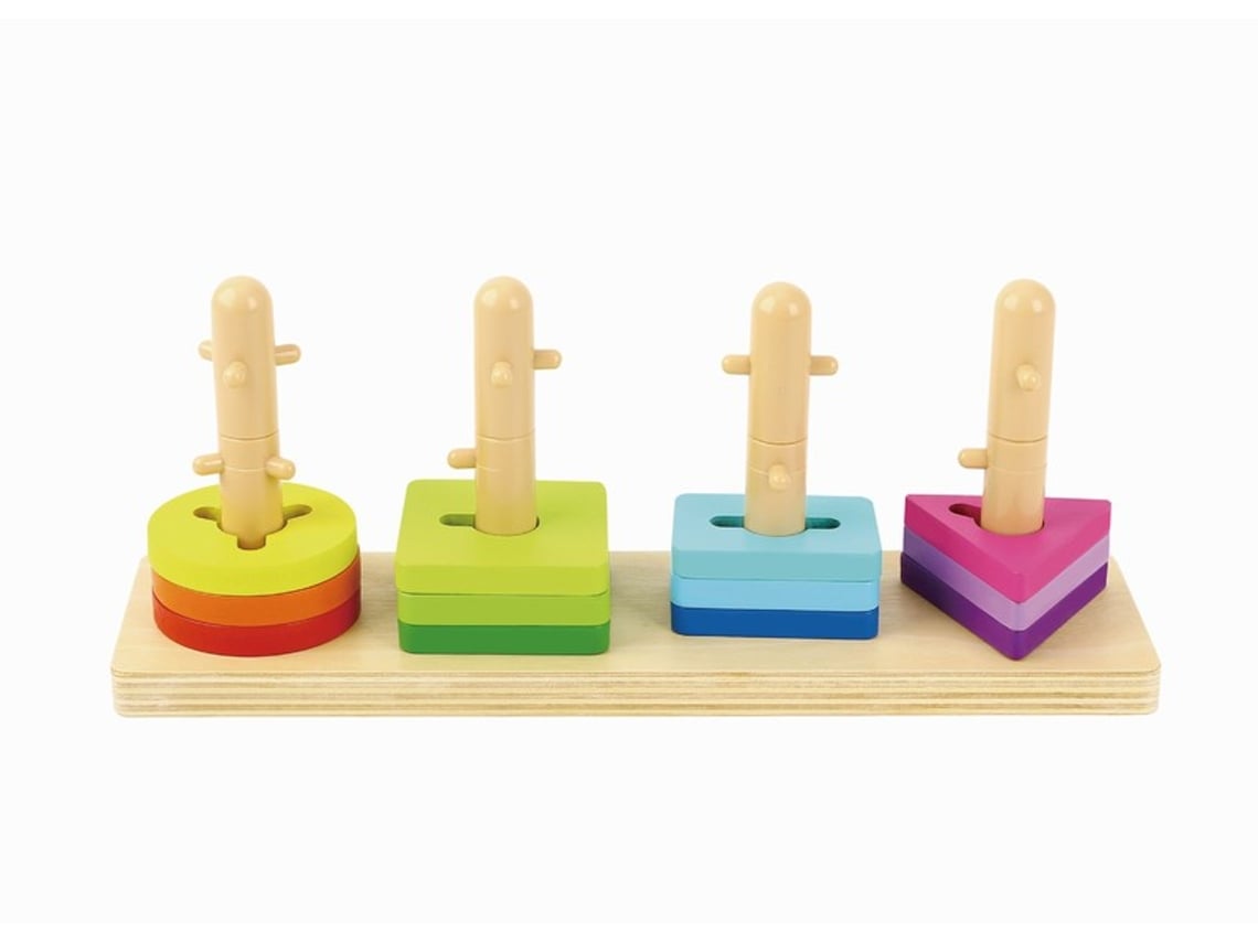 Clasificador de bloques geométricos Tooky Toy Tk497 Tooky Toy Tooky Toy