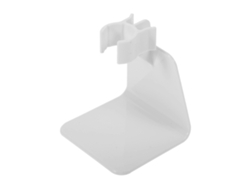 Soporte para esmalte de uñas compatible con lámparas de mano para entusiastas de las uñas, blanco, 8,00 x 6,00 x 6,00 cm, 1 pieza Ly Ebike