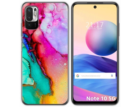 Carcasa Xiaomi POCO M3 Pro 5G TUMUNDOSMARTPHONE Dibujos Multicolor
