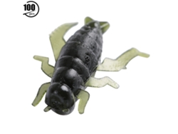 Señuelo De Pesca Artificial De Pvc Blando, Diseño De Grillo Verde, Señuelo Para Carpas Y Peces Herbívoros, 100 Unidades.