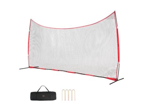 VEVOR barricada Backstop tenis barrera deportiva softball red de práctica 20x10 pies