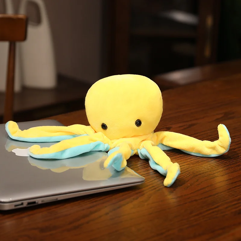 (pulpo, 25-30 Cm) Marioneta De Mano De Peluche De Animal Marino, Juguete De Peluche