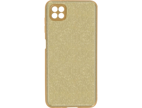 Carcasa Samsung Galaxy A22 5G AVIZAR Purpurina Dorado
