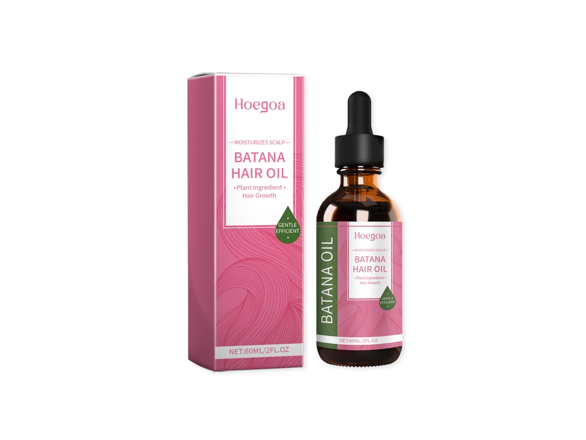 Aceite esencial de Hoegoa Batana para un cabello suave, brillante, con volumen, fortalecedor y nutritivo para el cuero cabelludo.