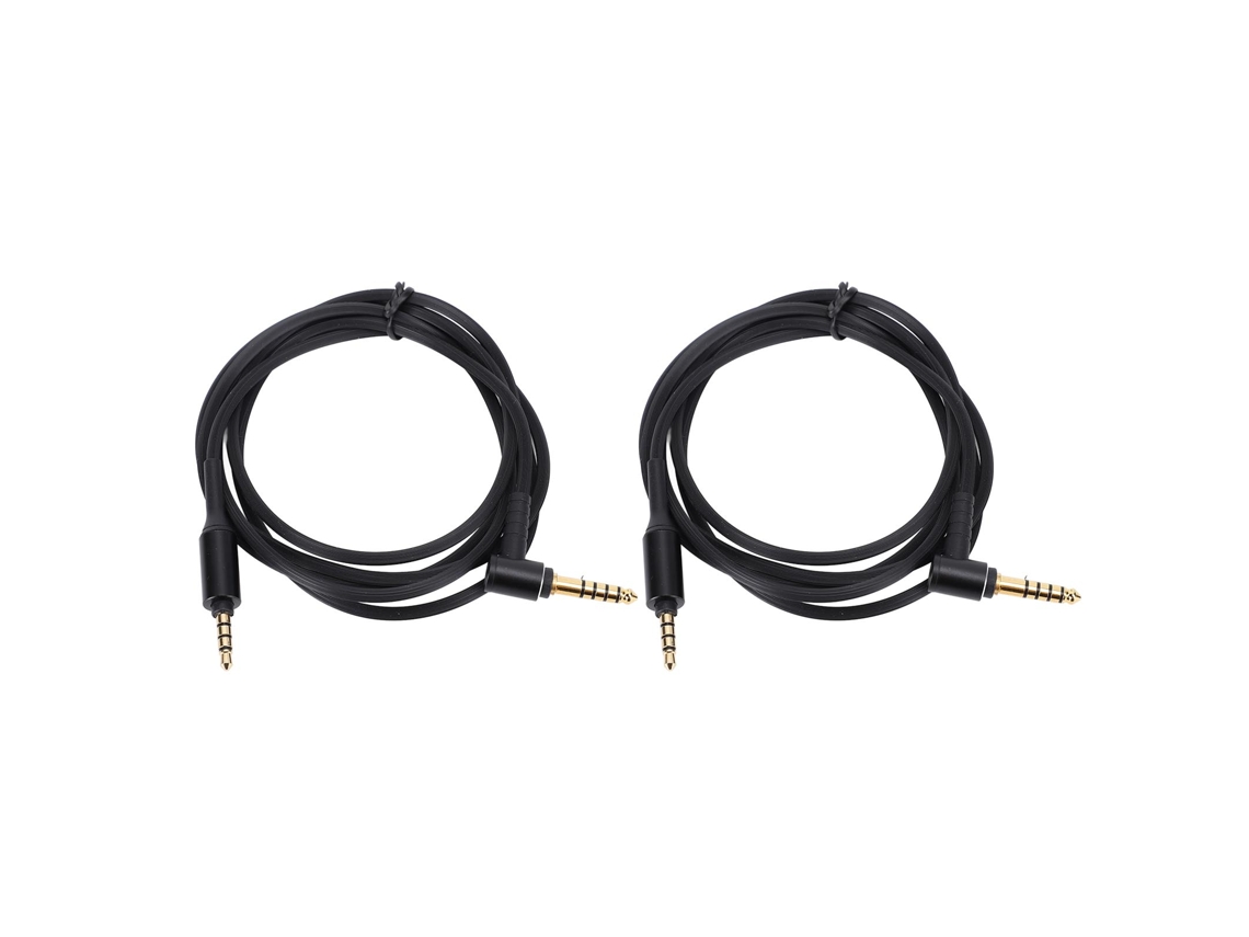 Cable Para Auriculares De 2 Piezas, De 3,5 Mm A 4,4 Mm, Compatible Con Wh-1000xm5, Xm4, Xm3 Y H900n, 1,5 M, Ofc