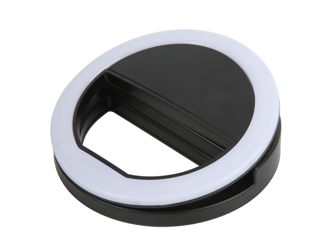 Luz Anular Para Selfie 360 Grados Luz Suave Anti-brillo Clamp Delgado 0.4in Luz Anular Mini Para Streaming En Vivo