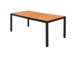 Mesa Jardin VIDAXL Marrón WPC (185x90 cm)