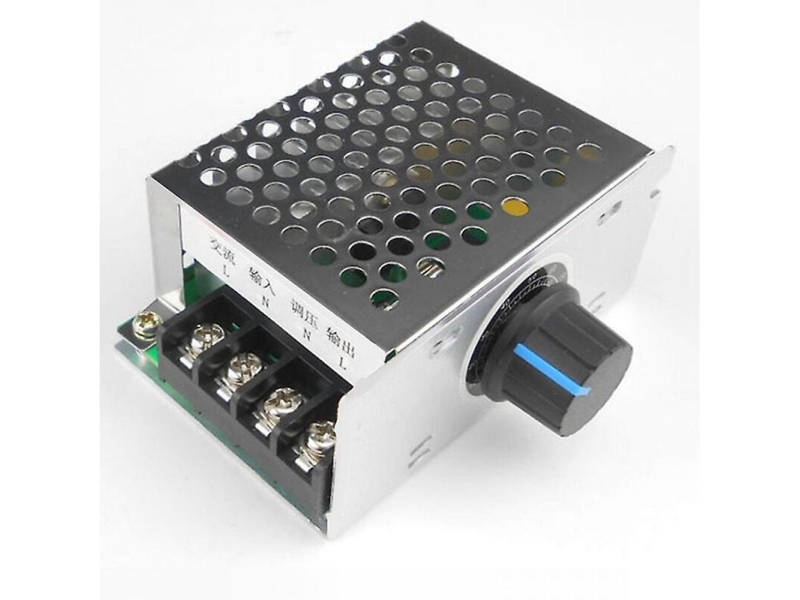 2026-controlador De Velocidad Para Motor Monofásico 220v, Regulador De Voltaje Tiristor Con Potenciómetro 4000w