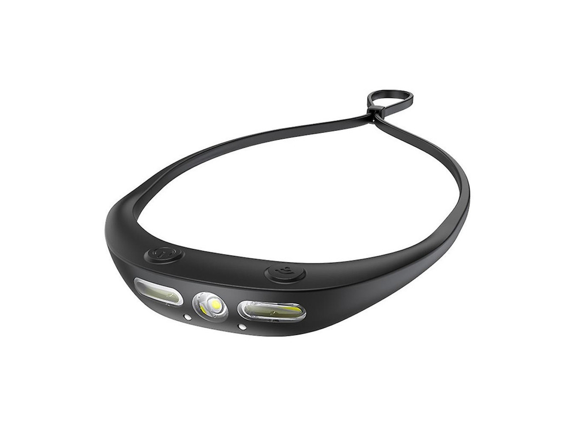 Linterna Frontal Recargable USB Conveniente y Versátil para Aventuras y Emergencias al Aire Libre Negro YEMAESRE