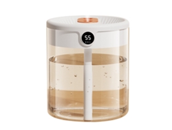 Humidificador De Aire De 2 Litros Con Doble Boquilla Y Pantalla Lcd De Humedad.