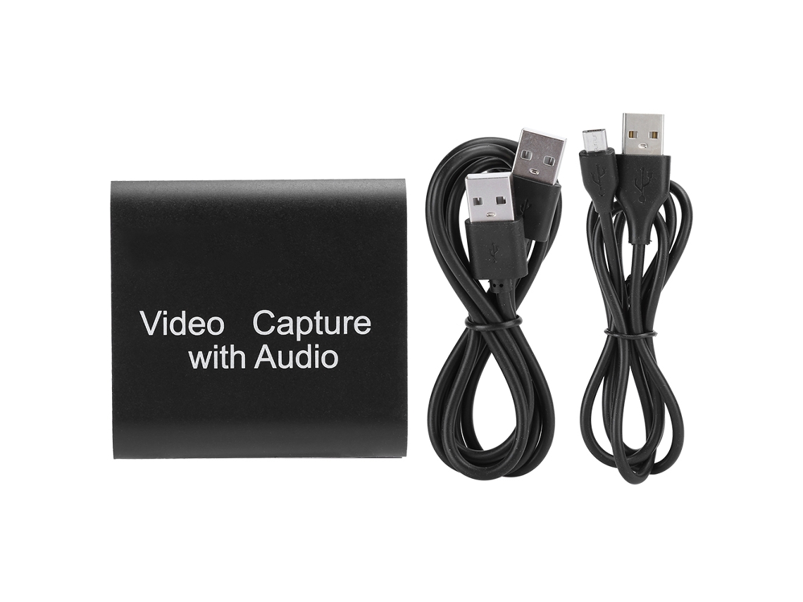 Tarjeta De Captura De Vídeo Hdmi 1080p Con Salida De Audio En Bucle Para Juegos Y Grabación.