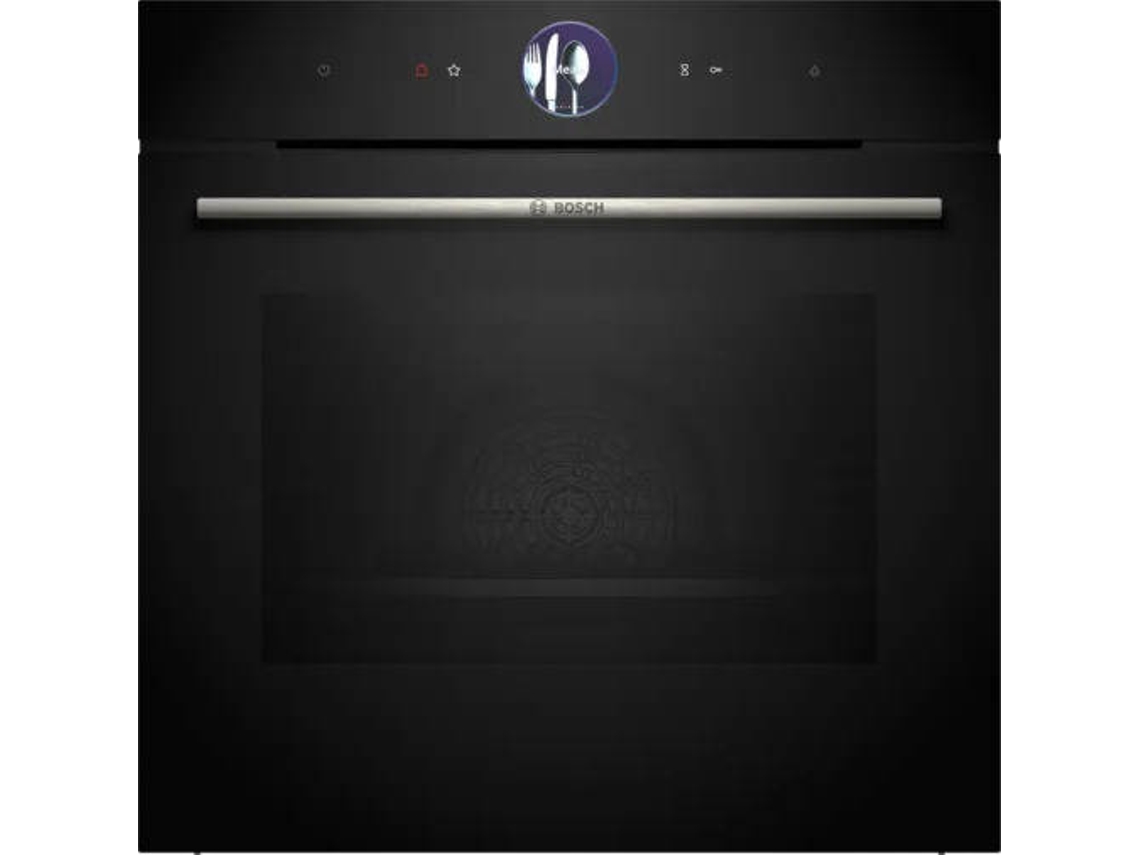 Horno de Vapor BOSCH HRG7761B1 (71 L - 59.4 cm - Hidrolítico - Negro)