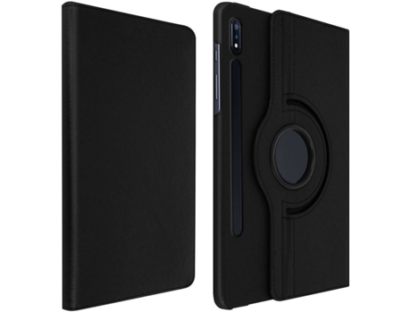 Funda para Tablet AVIZAR FOLIO-360-BK-T970 (Samsung Galaxy Tab S7 Plus - 12.4'' Negro)