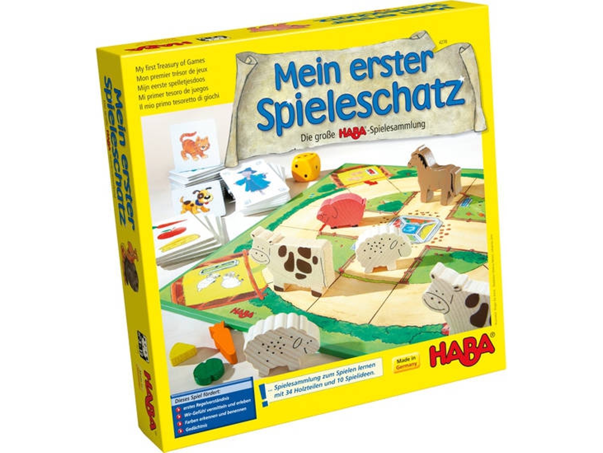 Juego de Mesa HABA 004278 (Aleman) (Edad Mínima: 3)