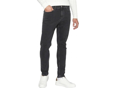 Pantalones Vaqueros TOMMY JEANS Scanton Slim Algodón Hombre (W34/L32 - Negro)