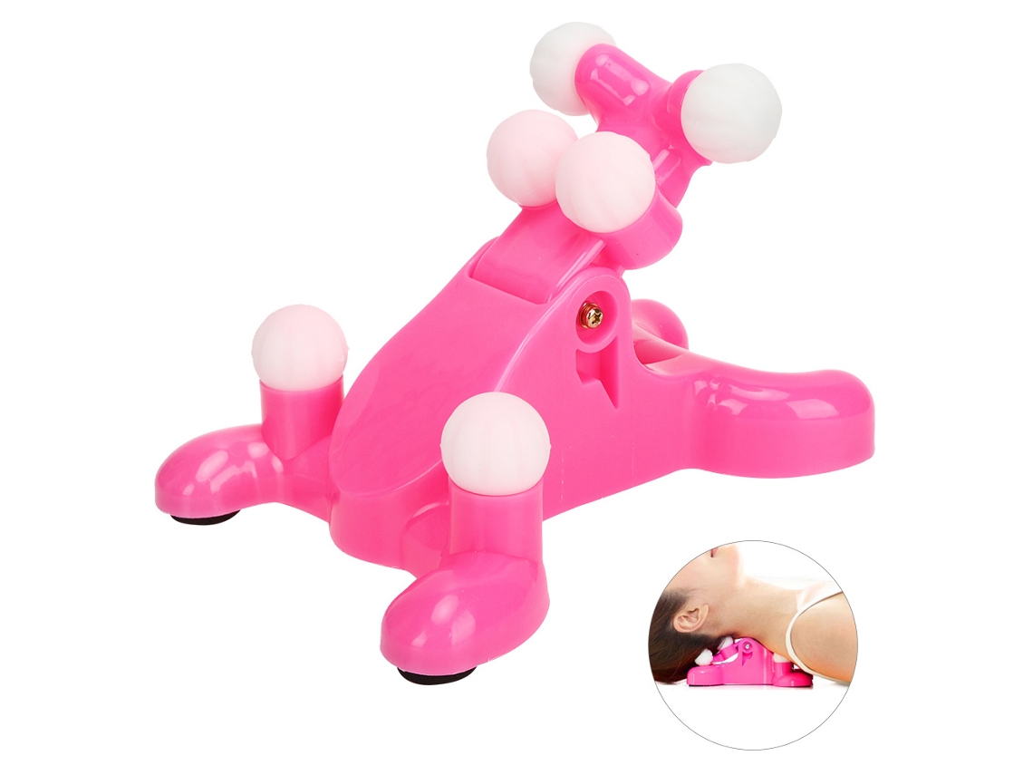 Masajeador de cuello portátil de silicona Kofihety con presión simulada de los dedos para uso doméstico