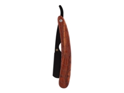Porta Rasuradora De Barba Manual Clásica - Herramienta De Afeitado Tradicional Con Mango De Madera Natural
