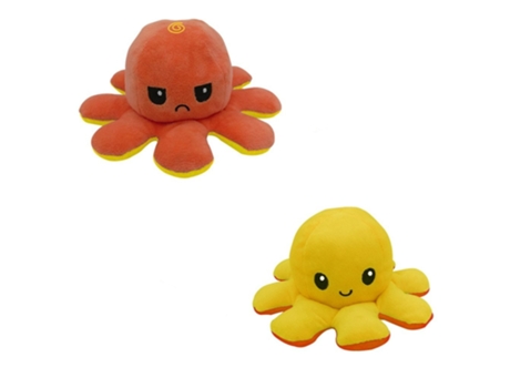 Muñeco Octopu de Peluche Con Tapa de Doble Cara J