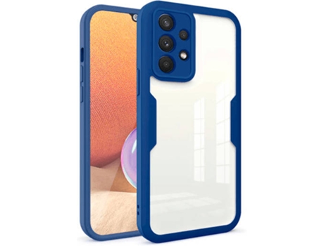 Funda Samsung Galaxy A72 PHONECARE Anti-Crash 360 Azul Oscuro