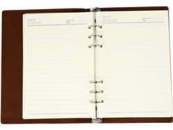 Cuaderno Rojo Recargable Tamaño A5, Cuaderno De Hojas Sueltas