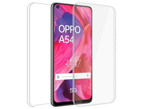 Carcasa Oppo A54 5G / A74 5G TUMUNDOSMARTPHONE 360 Transparente