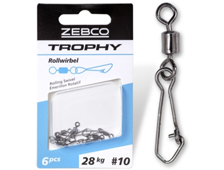 Juego de 6 rótulas ZEBCO Trophy Rolling
