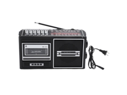 Reproductor De Casetes Am/fm Portátil De Estilo Retro, Versátil Con Enchufe Estadounidense, 110 V Para Uso En Interiores Y Exteriores.
