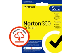 Software NORTON Lifelock 360 Deluxe ES ESD (5 Dispositivos - 12 Meses  - Formato Digital)
