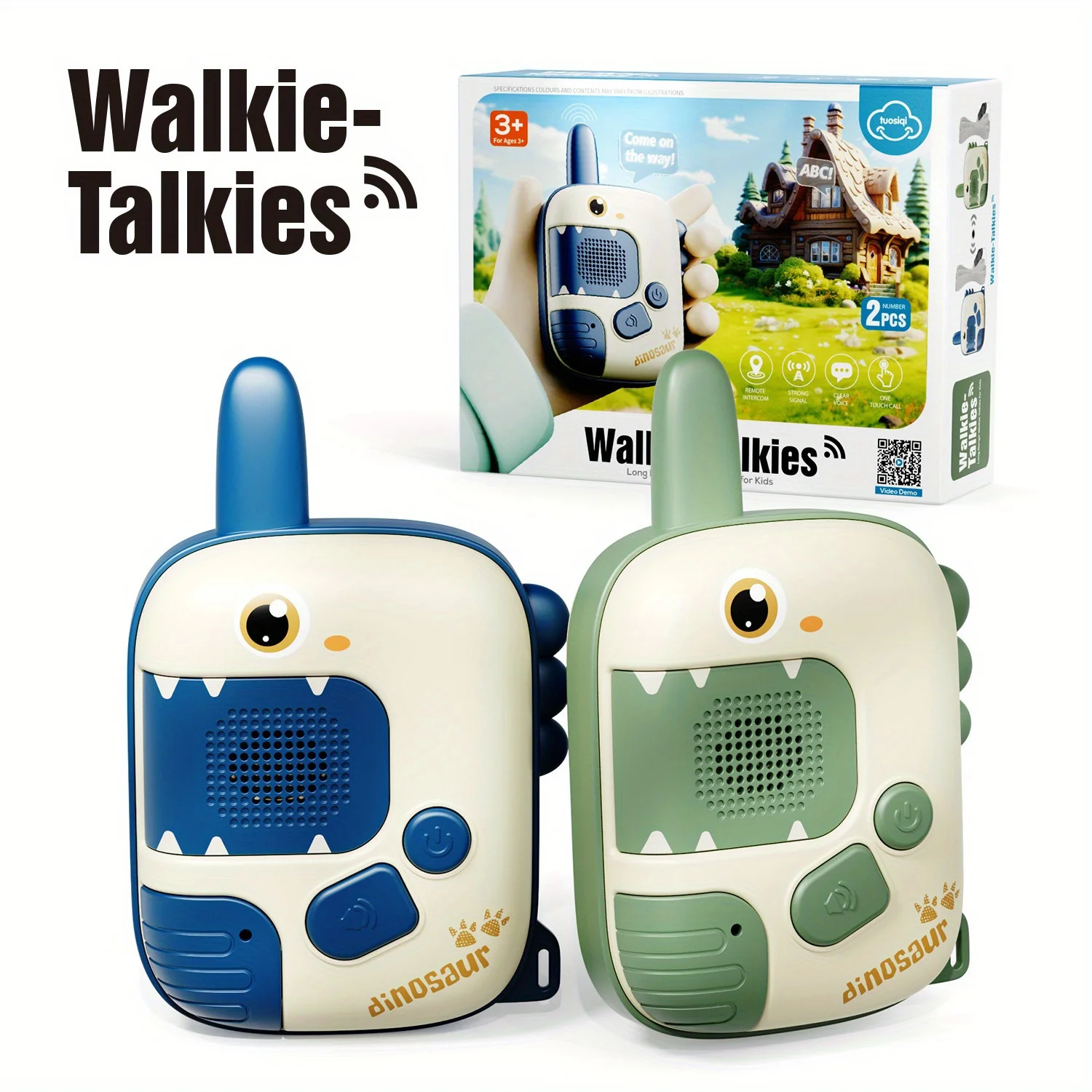 Mini radio infantil (dinosaurio)