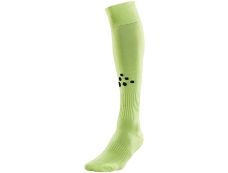 Calcetines para Hombre CRAFT Squad Solid Amarillo para Fútbol (EU 34 - 36)