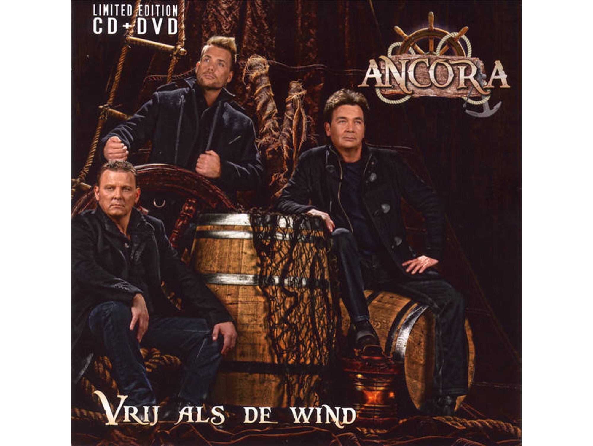 CD + DVD Ancora - Vrij Als De Wind