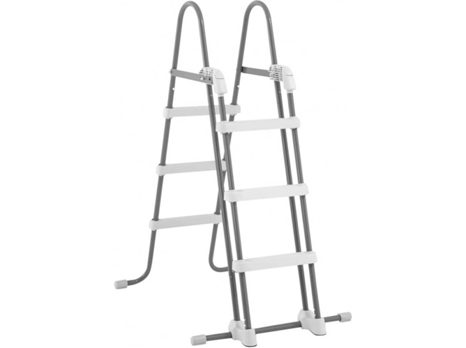 Escalera para Piscina INTEX Acero Gris (151x117cm)