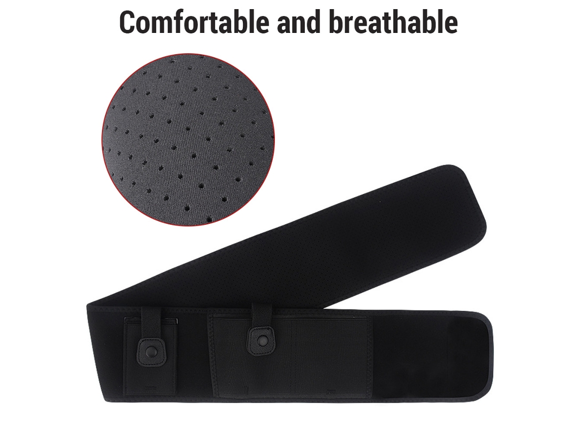 Cinturón Táctico Con Bolsillo Desmontable, Material Duradero Y Resistente Al Desgaste Para Uso En Exteriores.