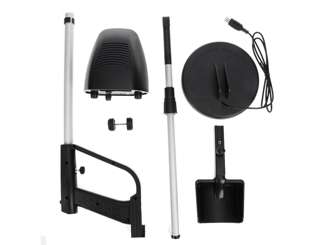 Detector de metales profesional impermeable MD4030 con 2 modos para detección subterránea e inspección de seguridad (sin marca)