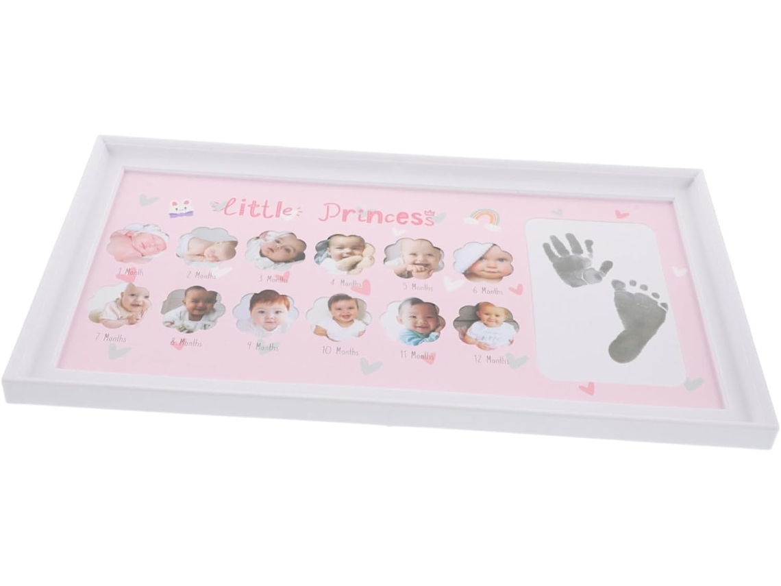 Marcos de fotos para niños y niñas, kit de decoración con huellas de manos y recuerdo de First Vayotoy