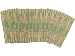 Paquete De 300 Rollos De Papel De Regalo Irrompible Para Monedas.