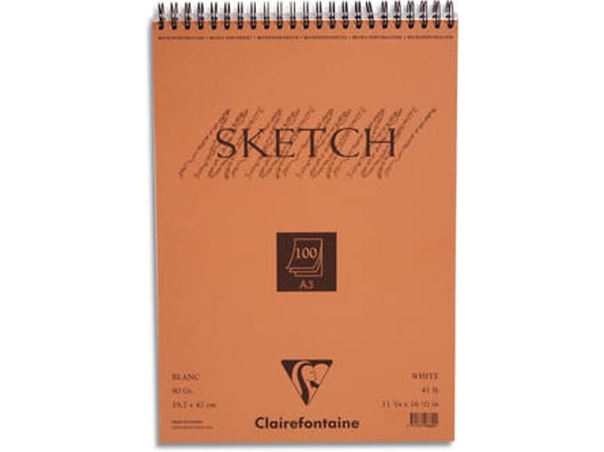 Cuarderno CLAIREFONTAINE 96602C (Naranja - A3 - 14x21cm)