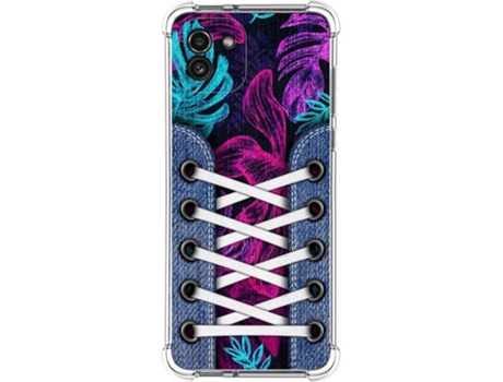 Carcasa para Samsung Galaxy A03 TUMUNDOSMARTPHONE Dibujos Antigolpes Zapatillas 07 Multicolor