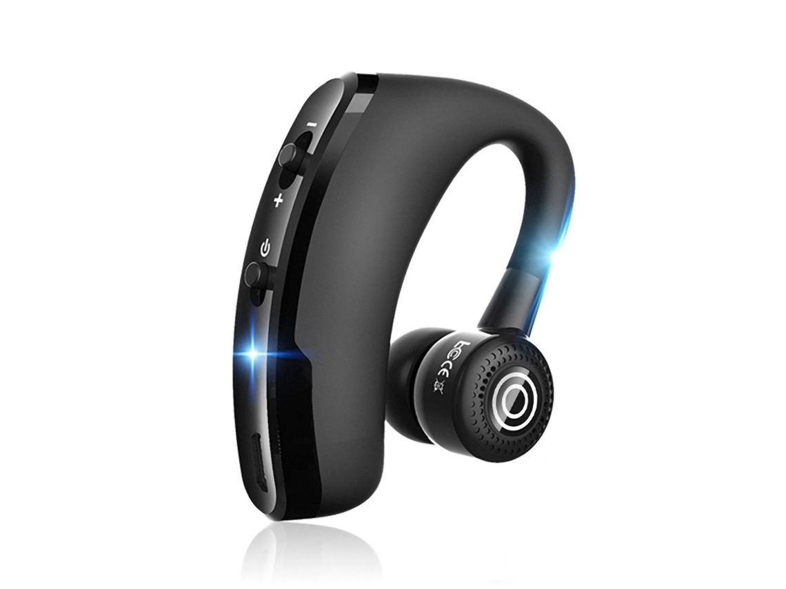 Fone De Ouvido Bluetooth 5.0 Sem Fio Com Controle De Voz Para Negócios E Esportes