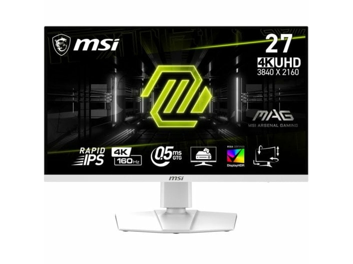 Monitor Gaming MSI MAG 274UPF E2 (Negro - 27" - IPS - 4K Ultra HD - Enchufe EU)