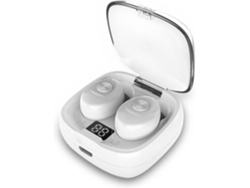 Auriculares Inalámbricos Bluetooth 5.0 Xg12 Tws Estéreo Deportivos Airbuds Para Juegos Con Micrófono Para Xiaomi Y Samsung (blancos)