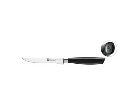 All * Star Cuchillo chuletero 12 cm, Negro ZWILLING