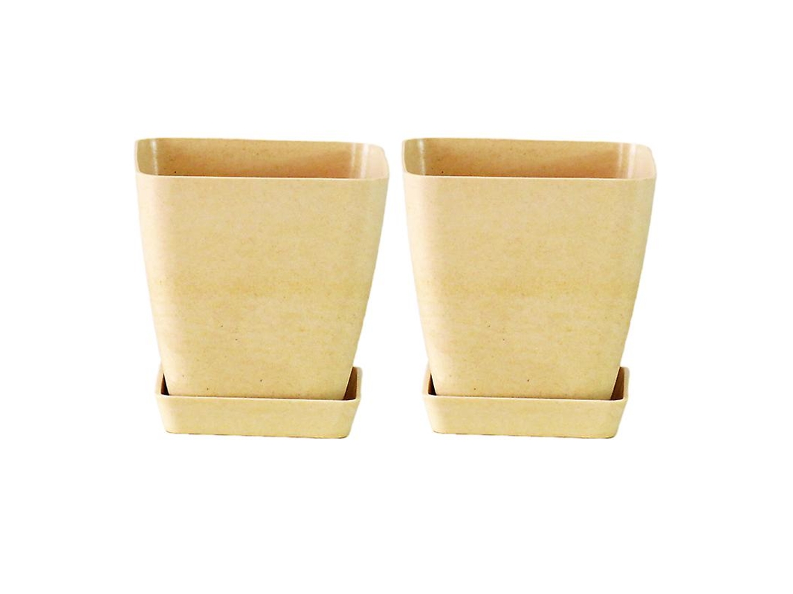 2 piezas macetas pequeñas ALLINLESS